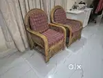 Cane sofa set