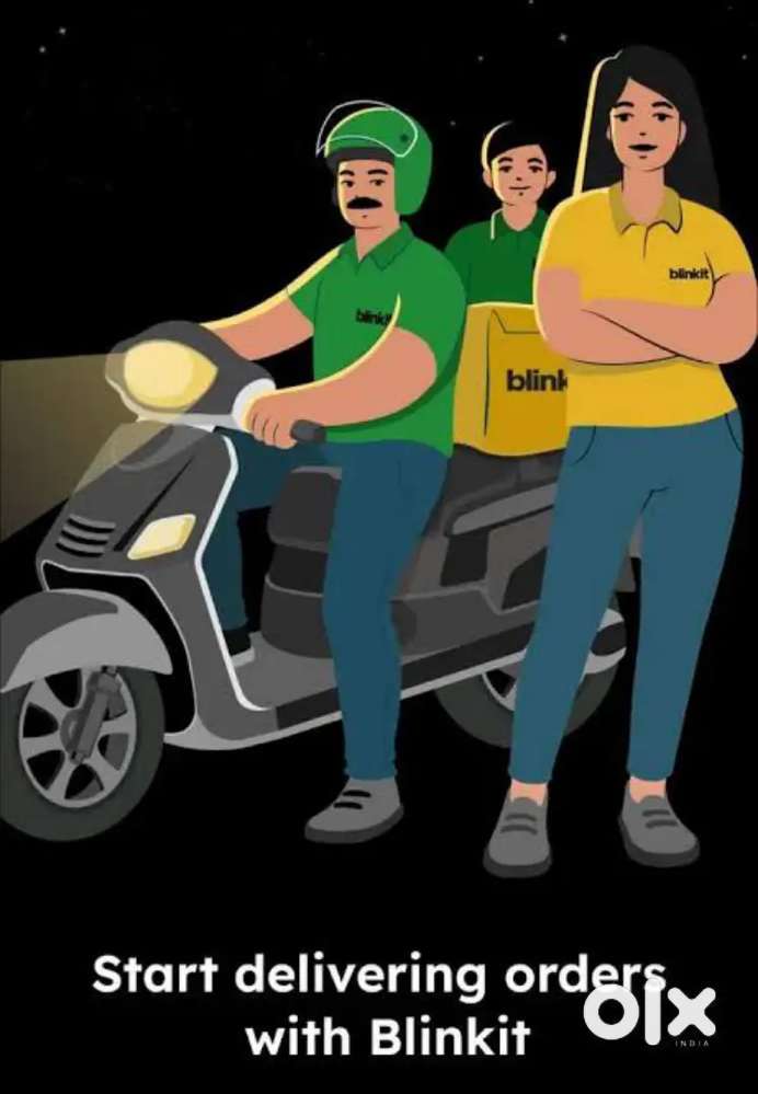 BLINKIT HIRING (FRESHER) DELIVERY PARTNERS