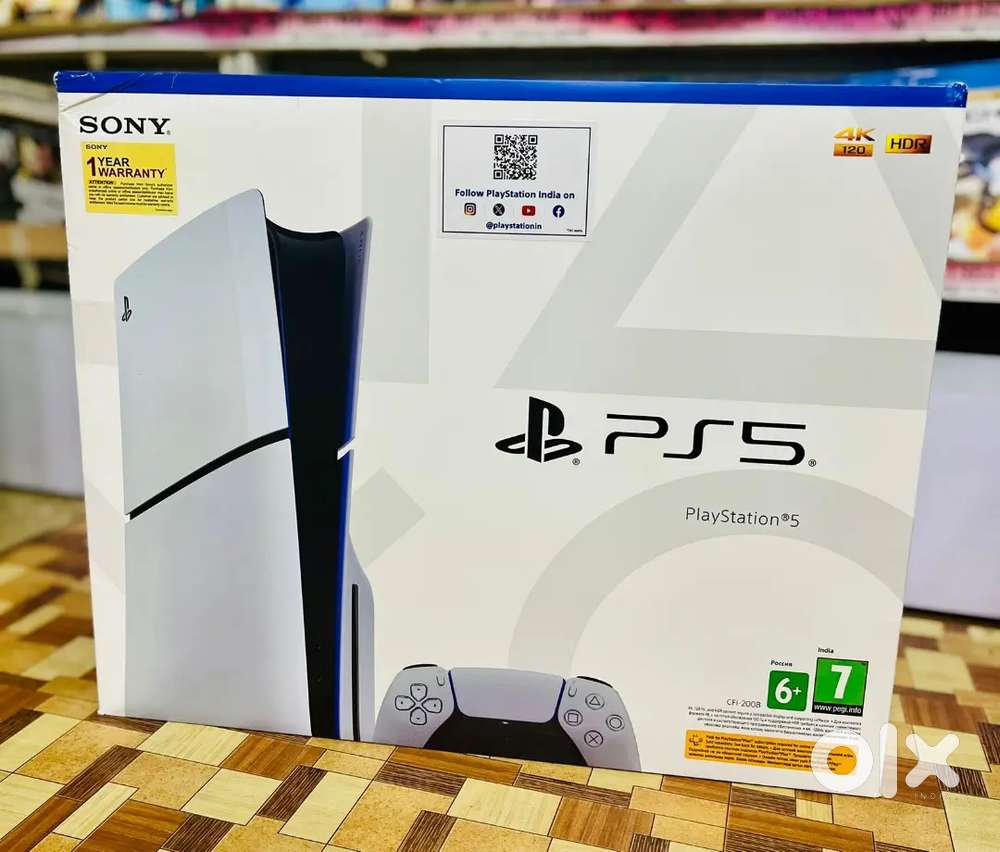 PlayStation 5 console with controller