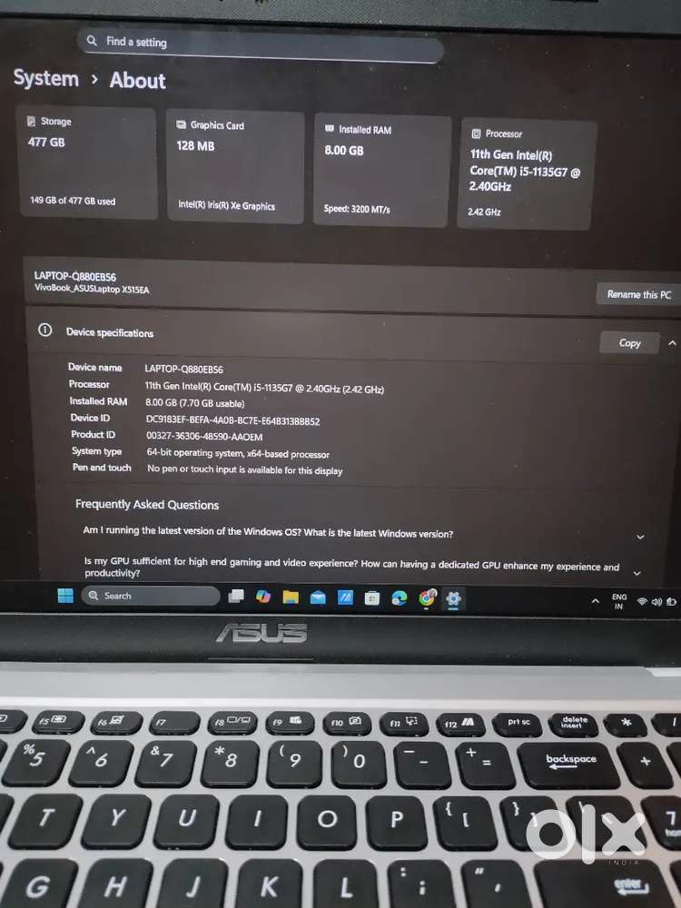 Asus Laptop X515