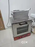 Convection oven with timer