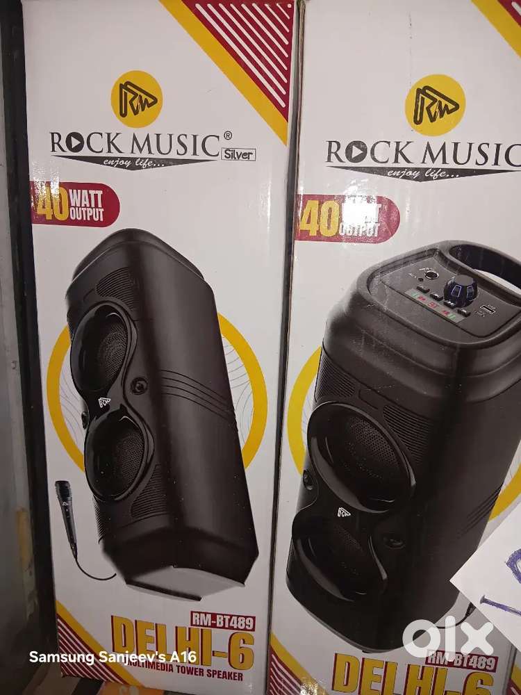 Multimedia Tower Speaker with Mike