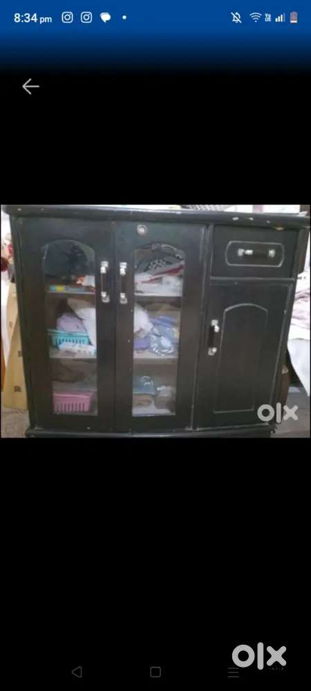 Chairs, computer table, showcase