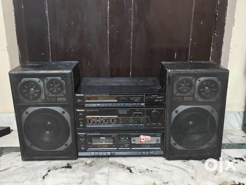 Technique stereo amplifier music system 2 speaker