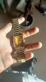 Watch golden nice and brand New watch golden
