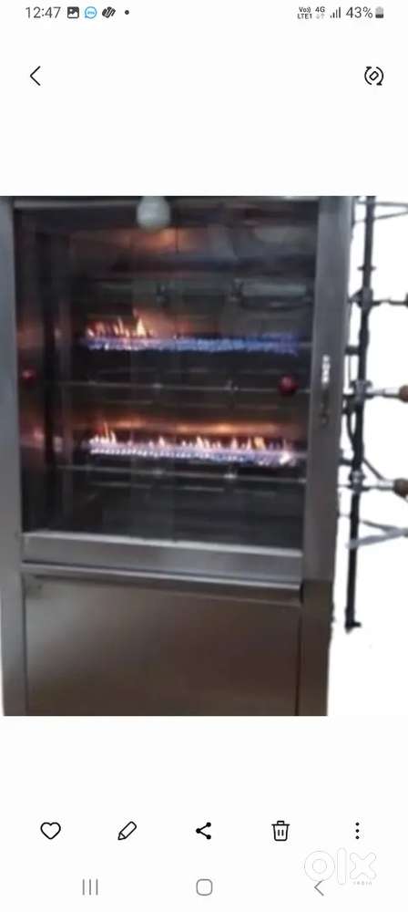 Grilled chicken machine