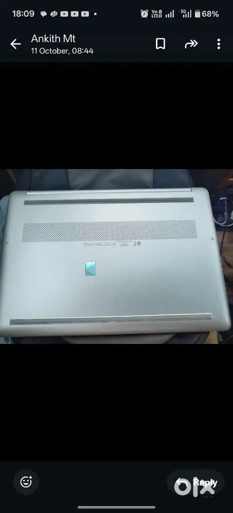 Hp laptop  two years older