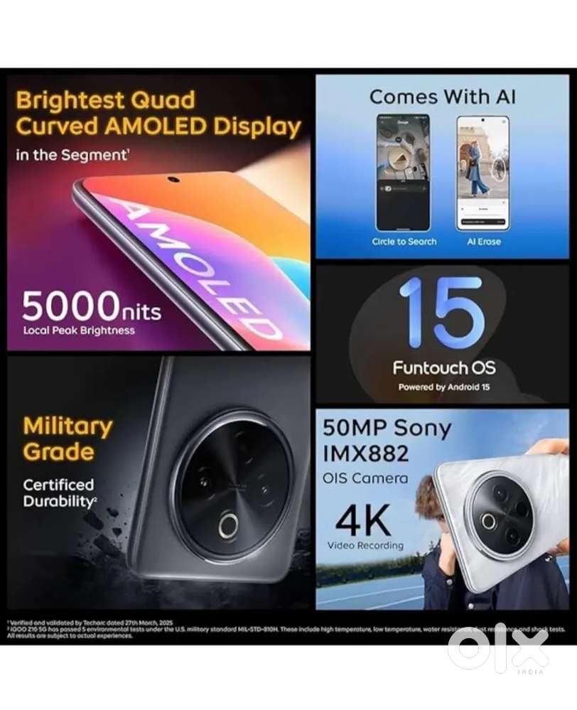 IQOO Z10 8/128 just 25 days mobile only