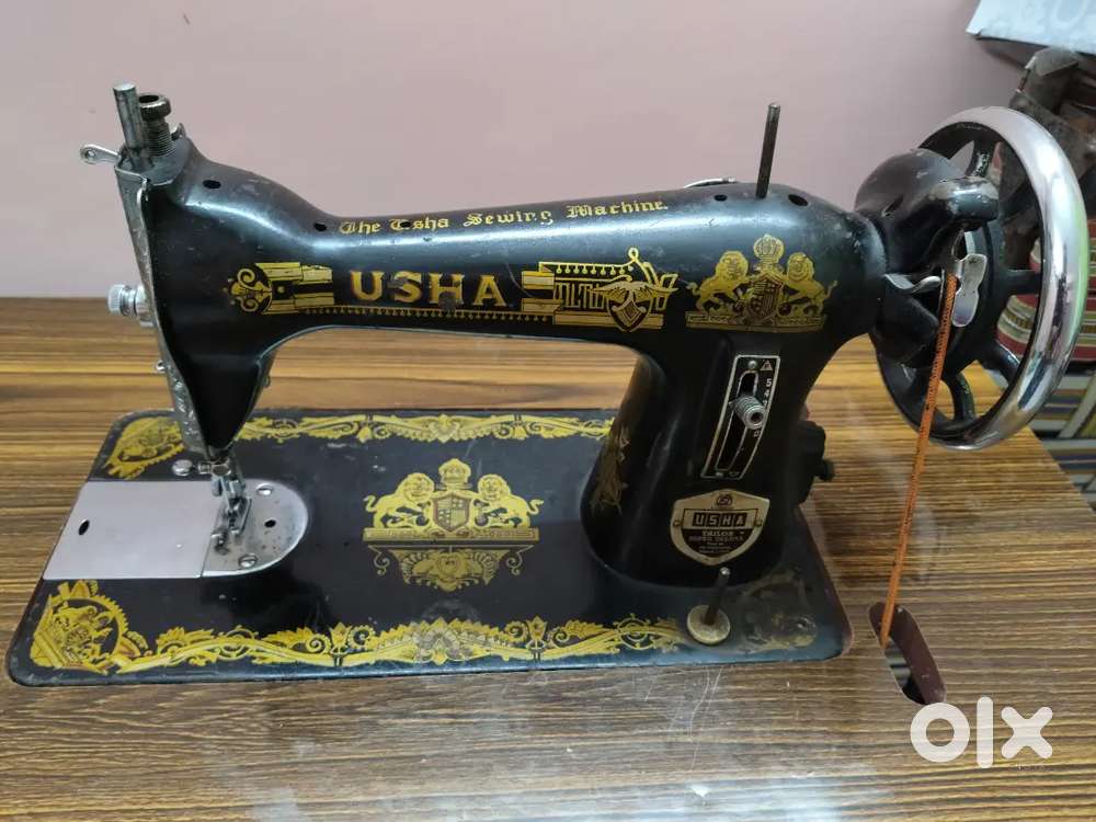 Usha sewing machine with table and stand