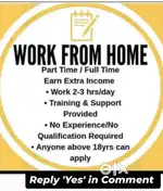 Online work from home