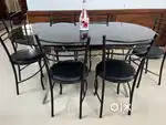 6 seater dining table with chairs