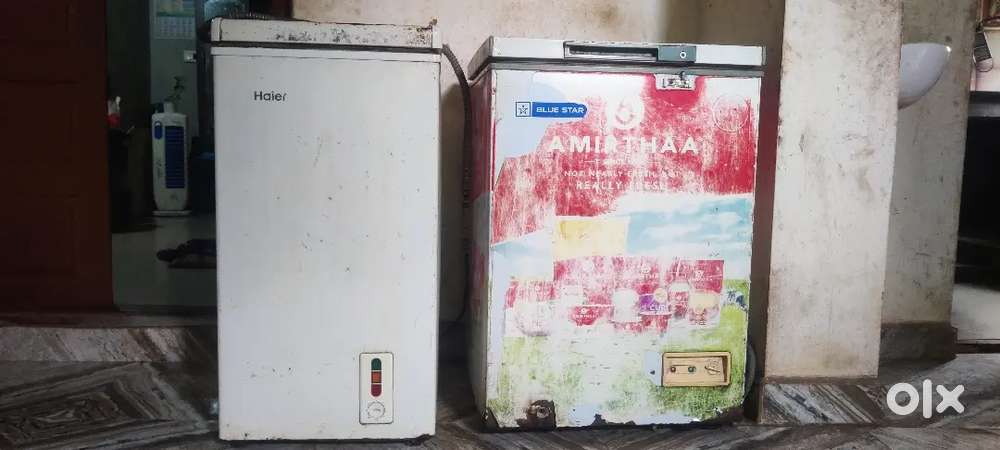 Haier and Blue star deep freezer