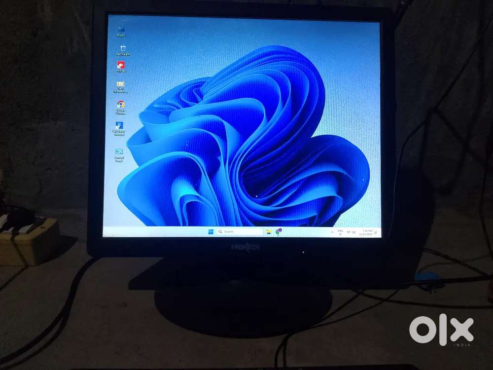 All computer set up frontech monitor, funta cpu