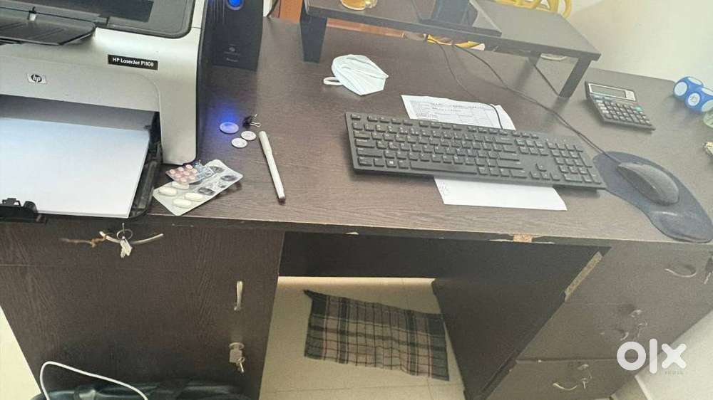 Office Table with Drawer – Good Condition