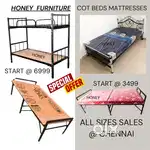 Steel Cot Bed Mattresses, Hostel Bunker Folding Cots, Best Service New