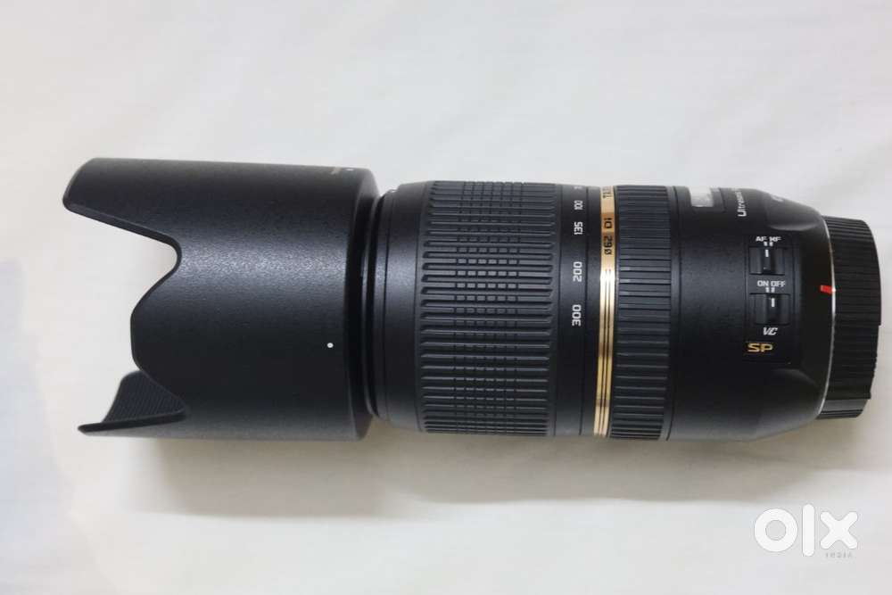 Tamron SP 70-300mm f/4-5.6 DI VC lens for canon EF mount