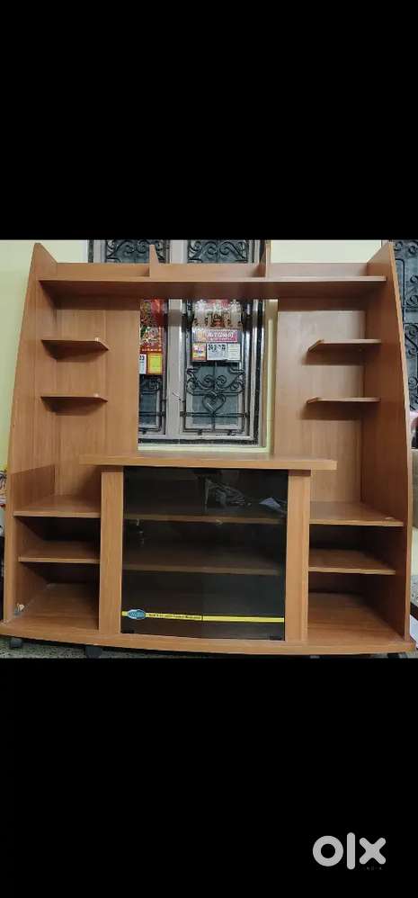 Godrej Fridge, Onida washing machine, Damro brand TV stand is for sale