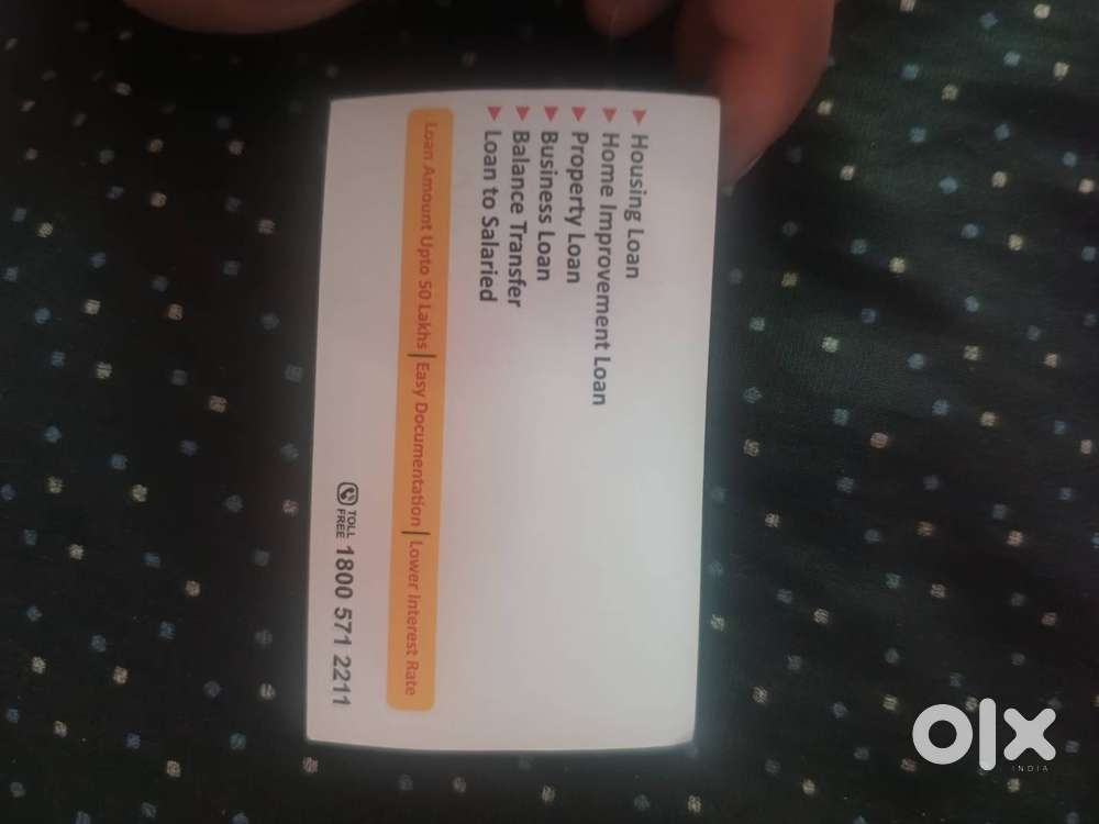 Home loan, property loan, business loan