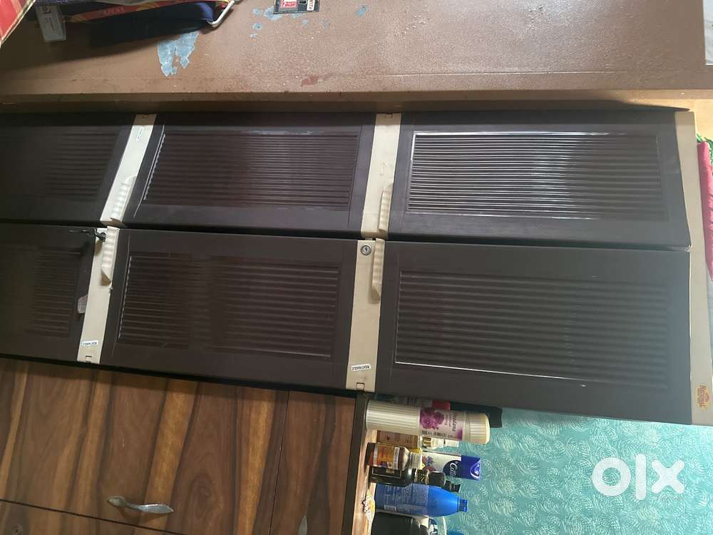 PVC wardrobe height 6 fit side 3 fit