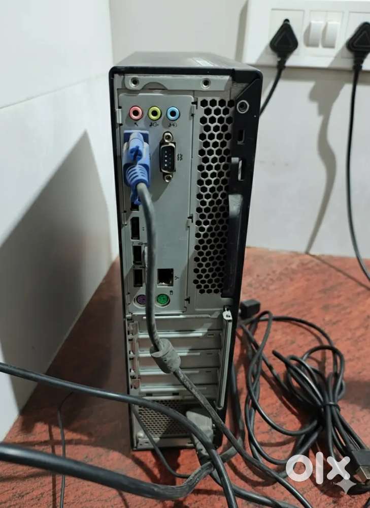 Lenovo i5 (16GB RAM/Win 11 Pro) + HP 24 IPS Monitor. Full Desktop Set