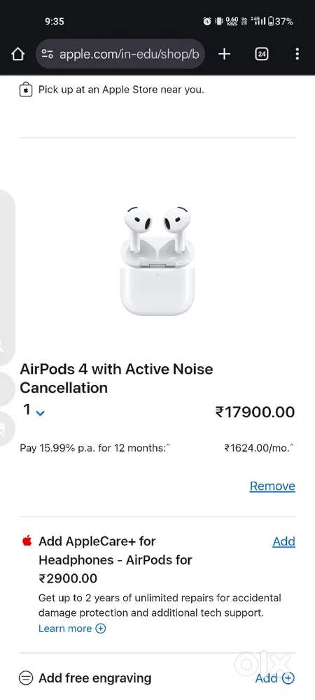 Airpods 4 with ANC, sealed box