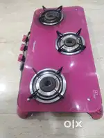 Butterfly 3 burner glass top stove