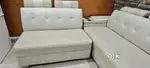 2 + 3 Seater Sofa with Two side Tables
