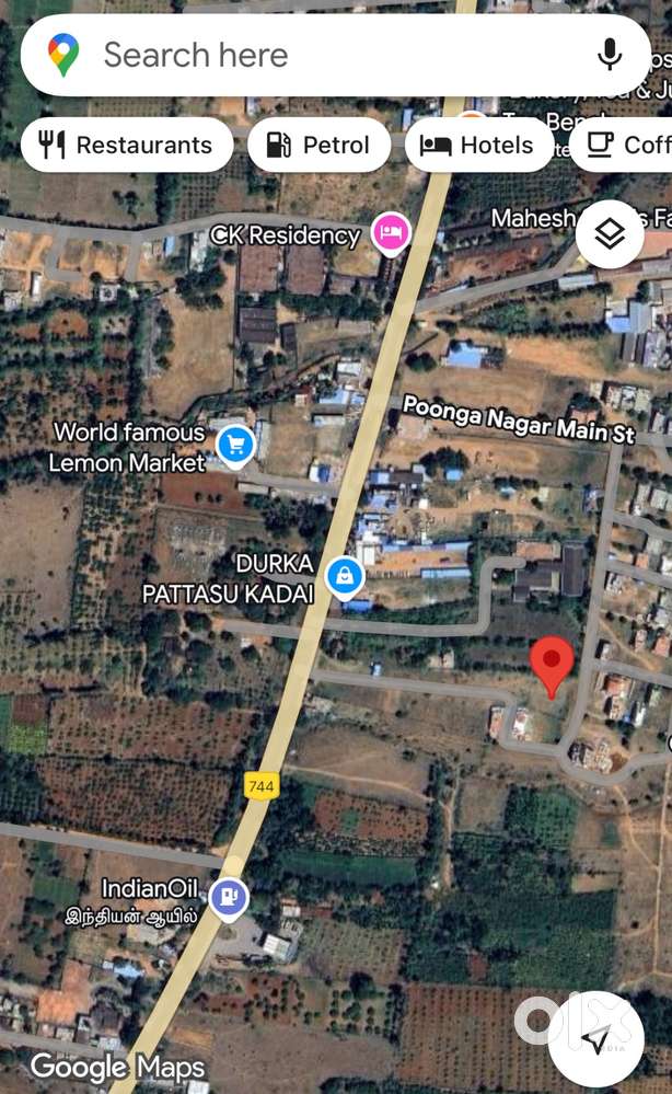 22 Cents Land Area Opp to EB Office Puliyangudi