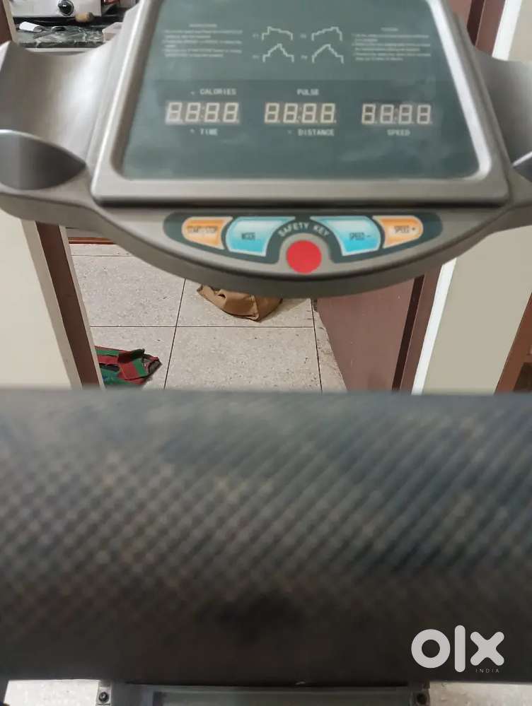 A treadmill