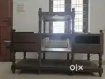 TV stand with shelf model,