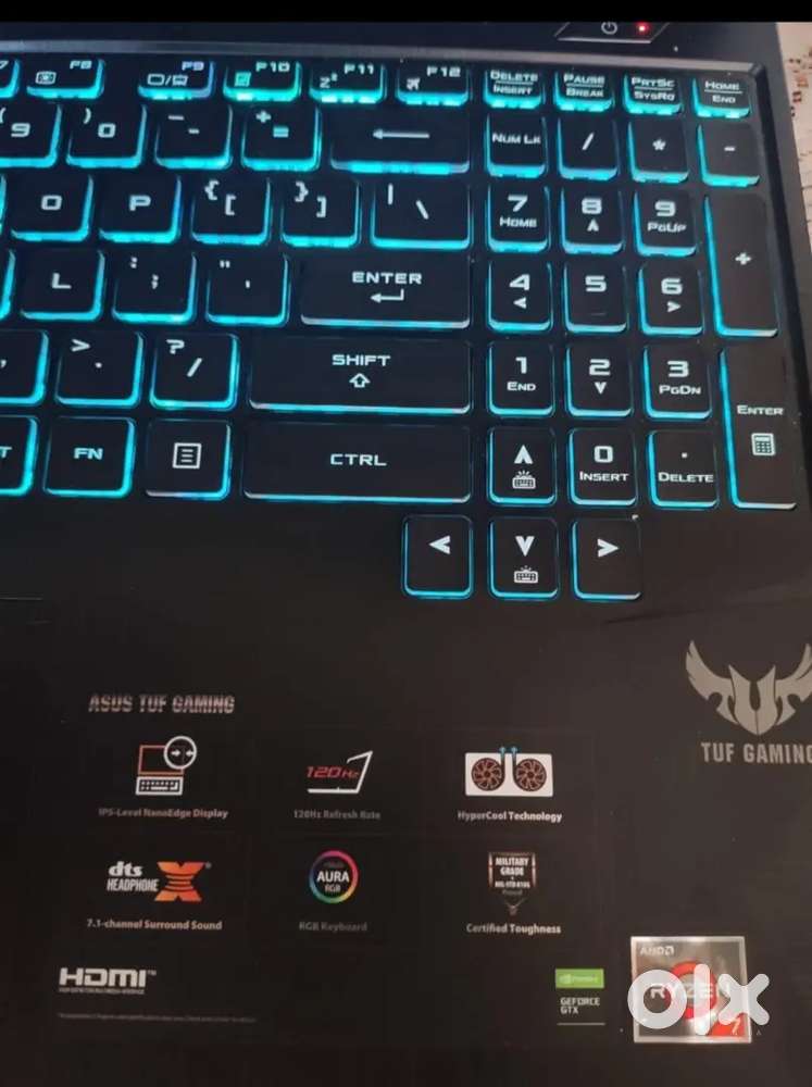 Asus tuf F series gaming laptop