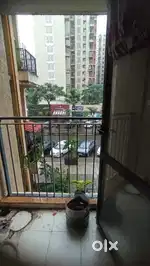 Hall balcony 1 bhk flat for rent in Lakeshore green lodha palava city