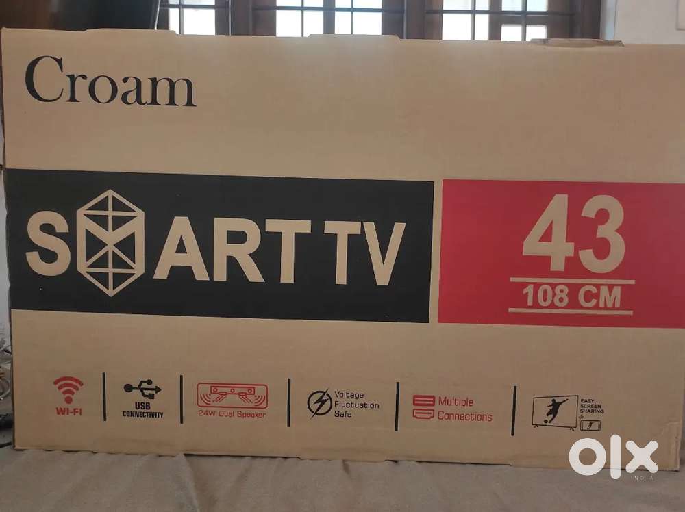 SMART TV 43 INCH FULL HD AVAILABLE 1 YEAR WARRANTY