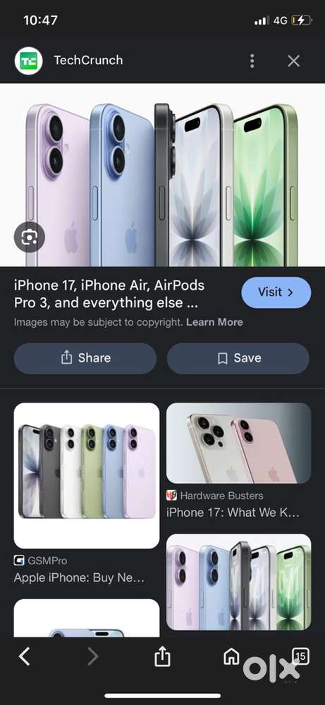 All kind of iphones are avaliable here with untouches  condition at