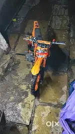 Stylish child petrol dirt bike