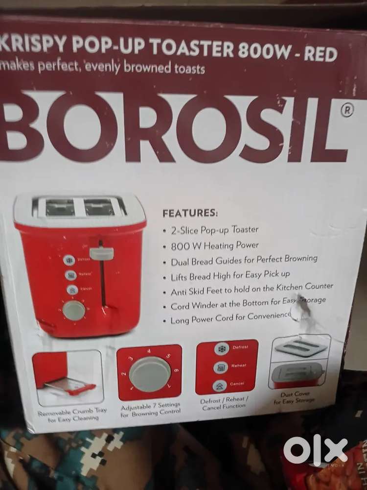 Borosil po up toaster