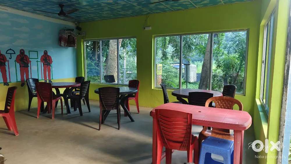 Dhaba cum restaurant for rent monthly system