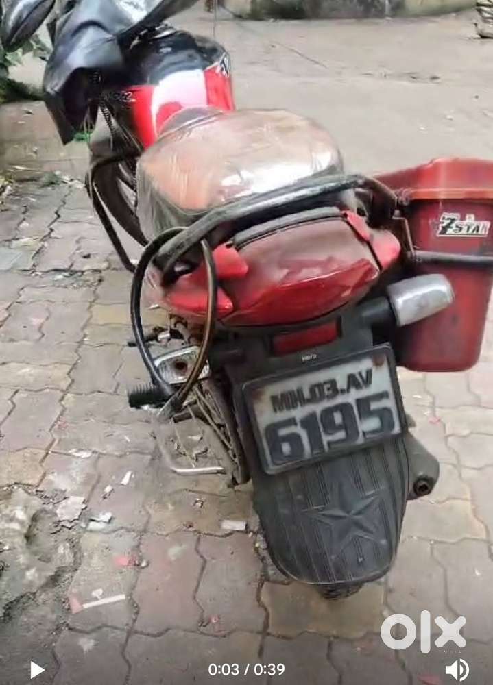 Red color Hero Passion Pro-  2010 model