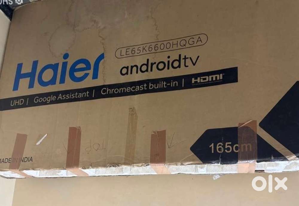 Haier Smart TV 65 Inch Display out