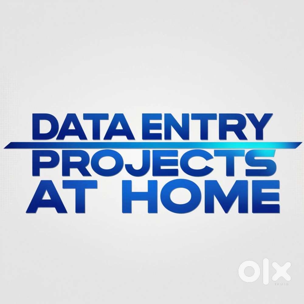 Data Entry Projects At Home with your own computer