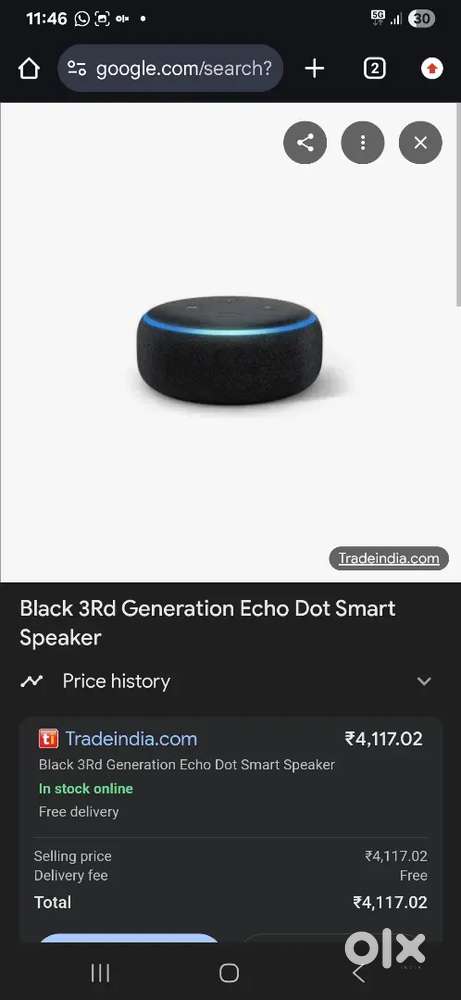 Amazone Alexa echo dot 3rd generation new