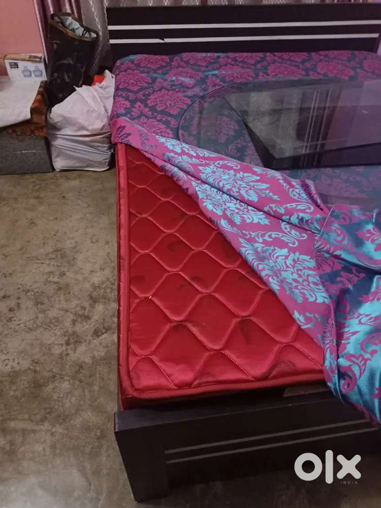 Bed Mattress and Steel Almirah on Sale