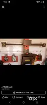 Car wheel alignment machine