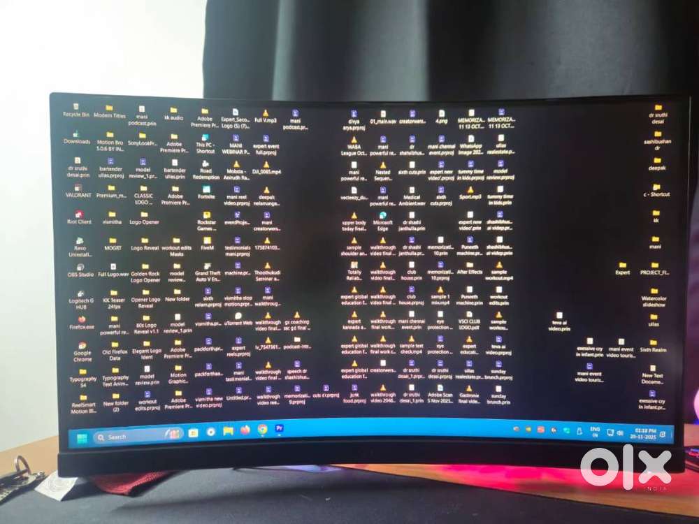 MSI Optix24mag gaming curved monitor 144hz