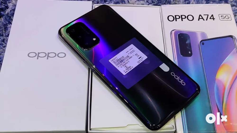 Oppo A74 available with all accessories available