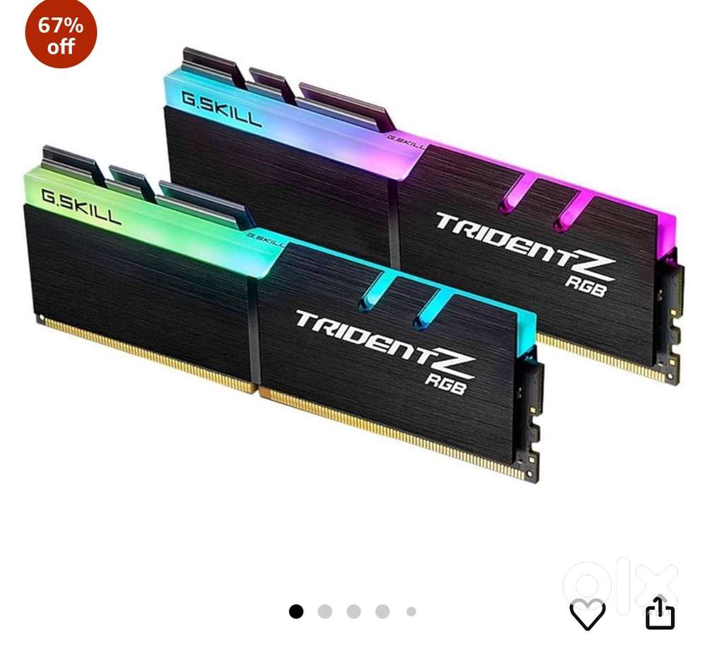 Gskill RGB ram 16 gb(8gb * 2)