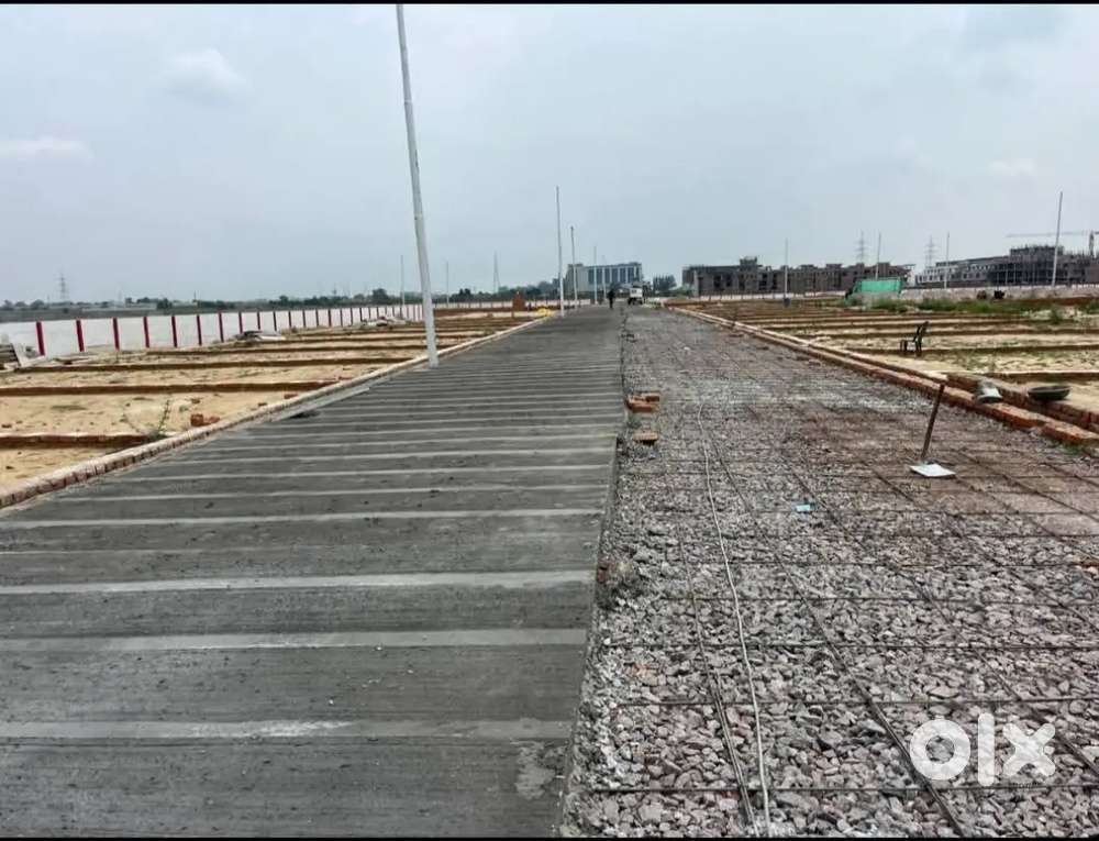 लखनऊ अंसल गोल्फ सिटी से कुछ ही दूरी पे प्लॉट ले रिंग रोड़ के पास