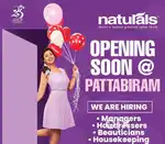 We are hiring front office female manager for naturals pattabiram