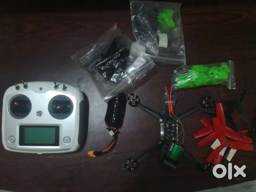 FPV drone with remote controller