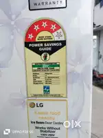 495 LG double door fridge